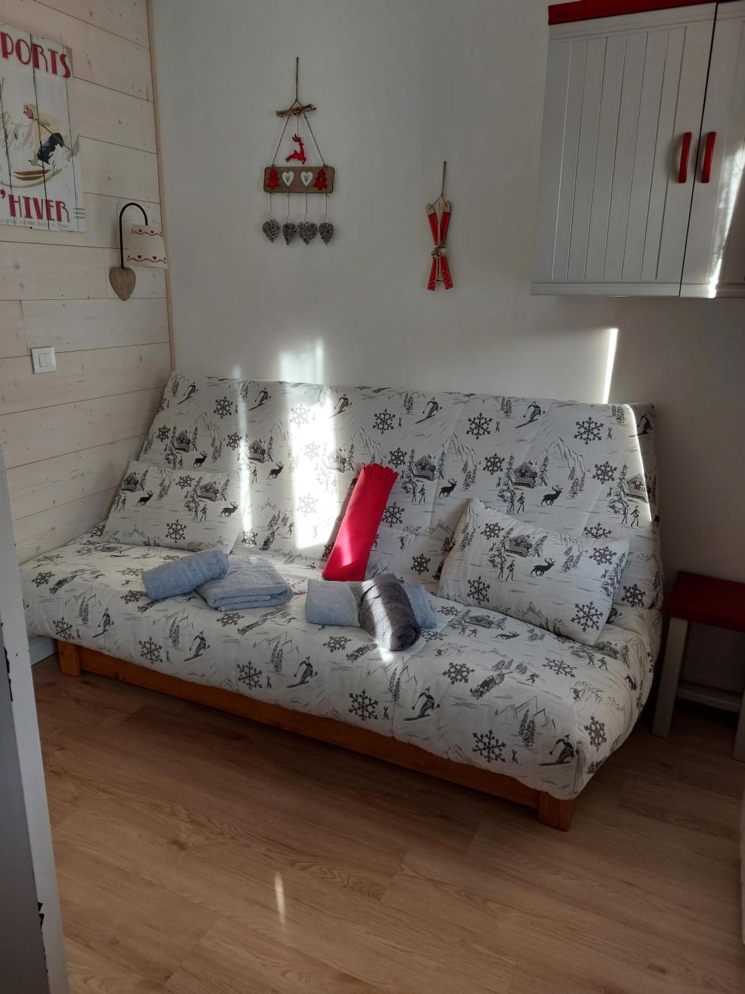 La Plagne Les Coches Studio Divisible Ensoleille Exterior foto