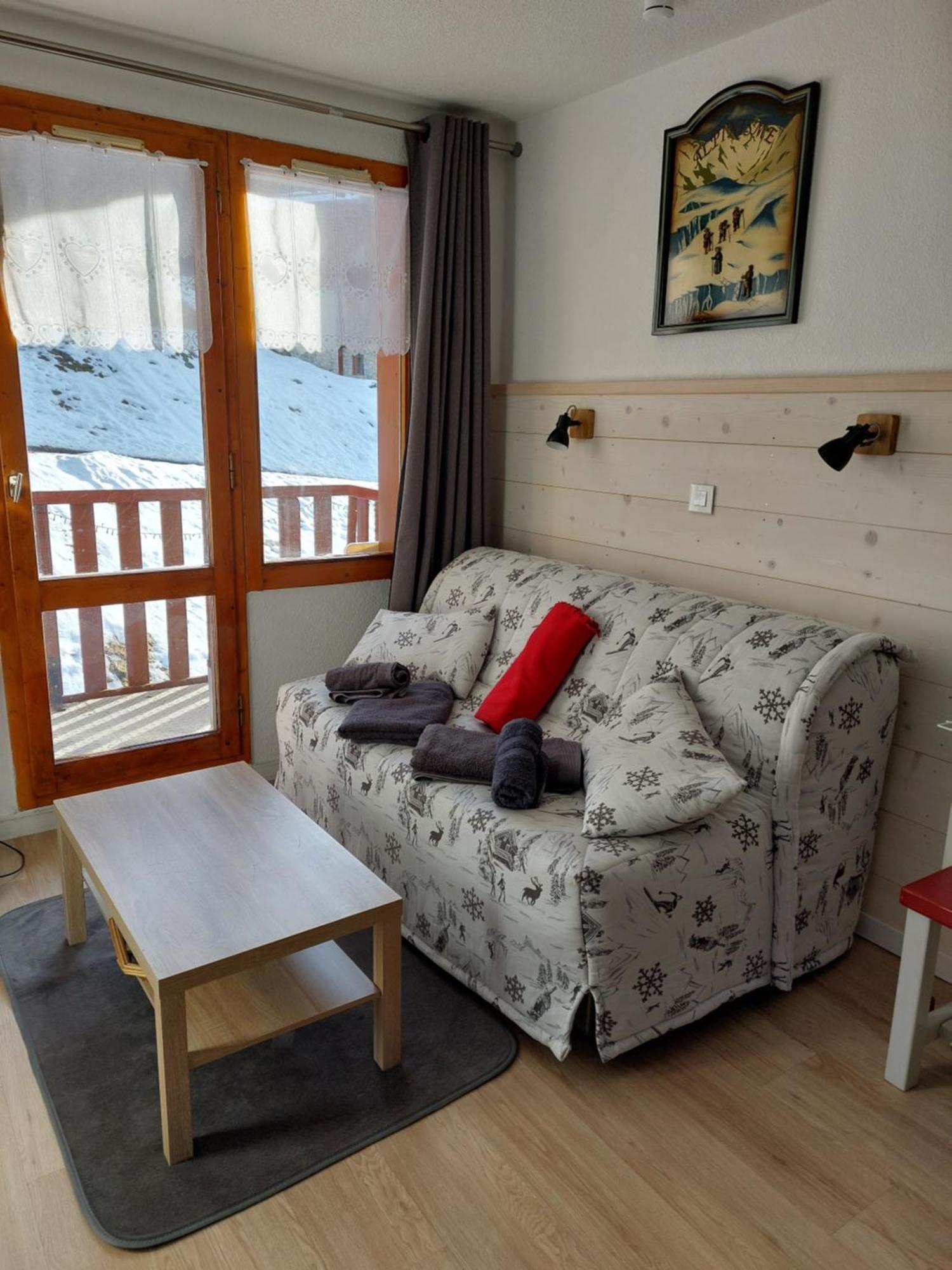 La Plagne Les Coches Studio Divisible Ensoleille Exterior foto